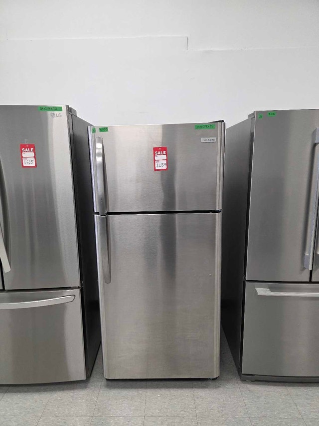 Frigidaire 18 cu ft Top Freezer Fridge – $485