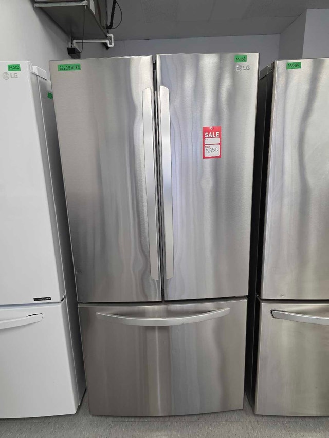 LG 25 cu ft French Door Fridge - $850