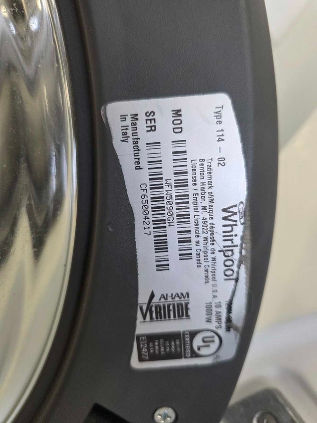 Whirlpool 24" Compact Front Load Washer - photo 5