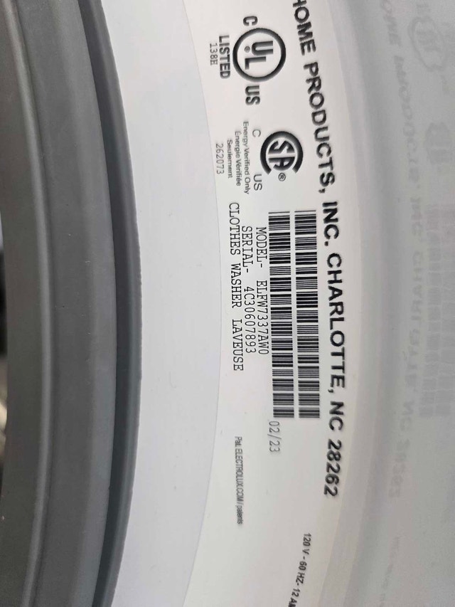 Electrolux Washer & Dryer Set – $915 - photo 5