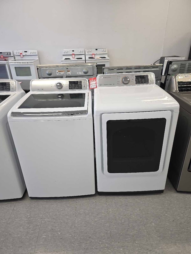 SAMSUNG High-Efficiency Washer & Dryer Set