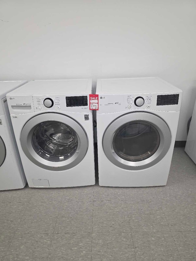 LG Smart Front Load Washer & Dryer Set