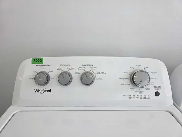 Whirlpool Washer & Dryer Set – 3 Month Warranty – $675 - photo 2