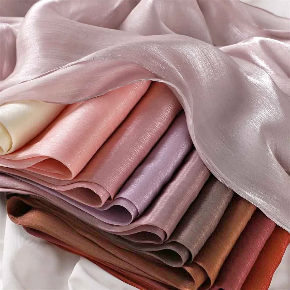 Organze shimmer chiffon hijab