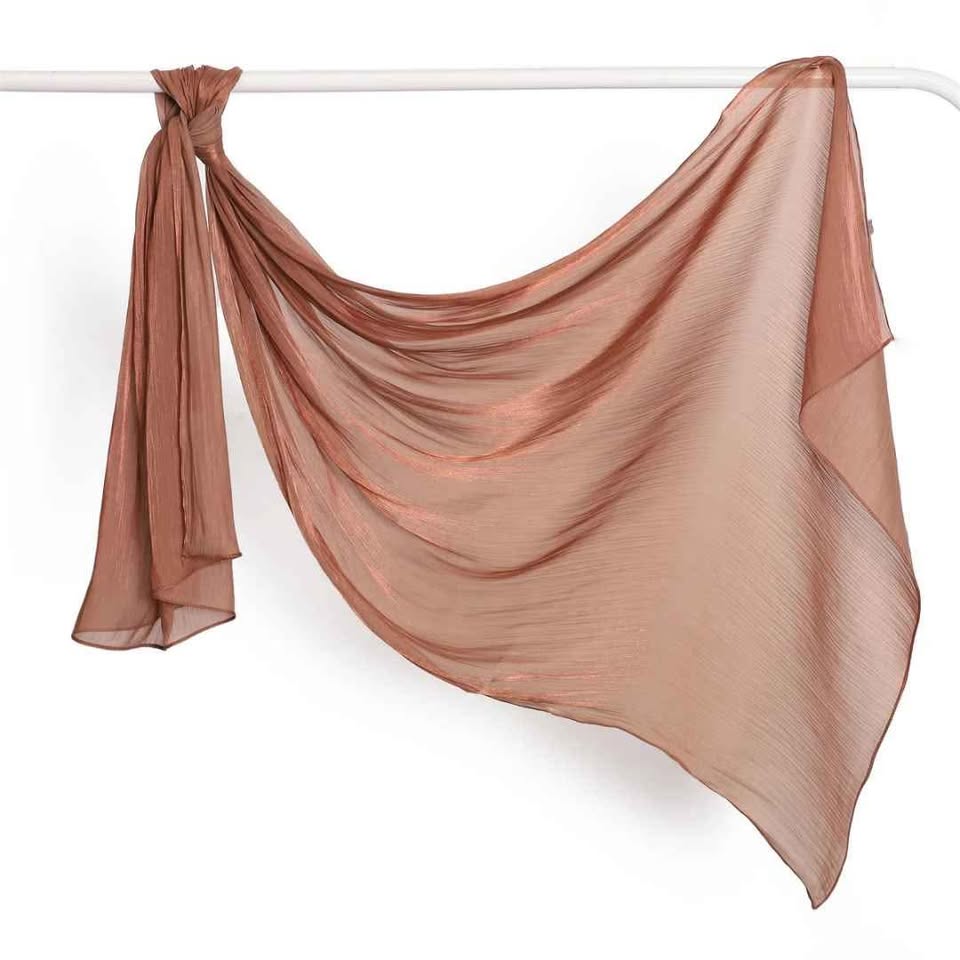 Organze shimmer chiffon hijab - photo 5