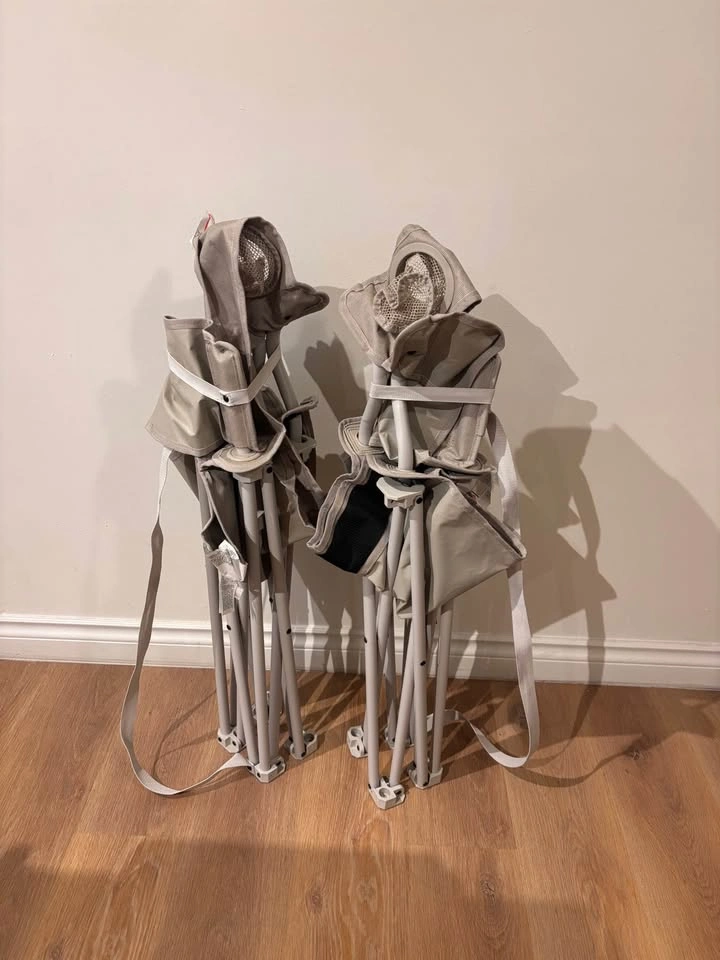MOVING SALE – MUST GO BY APRIL 18: Pair of NEW Folding Chairs - photo 2