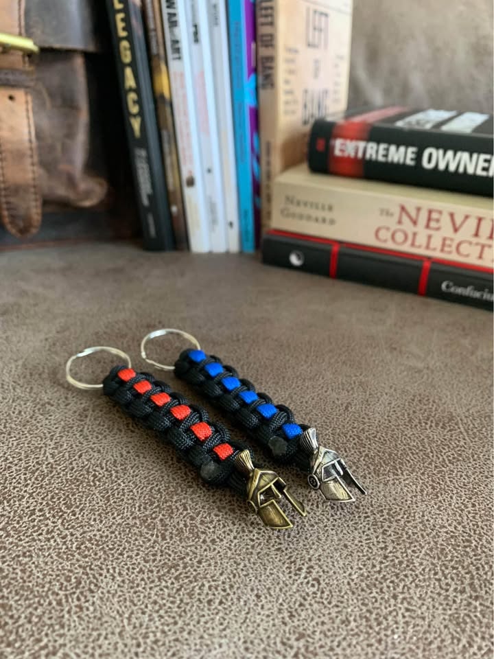 Viking & Spartan keychains - photo 3