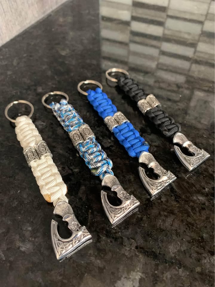 Viking & Spartan keychains - photo 5