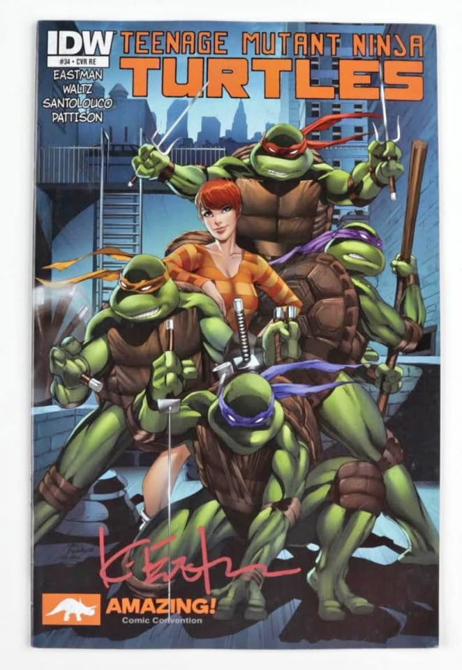Autographed TMNT