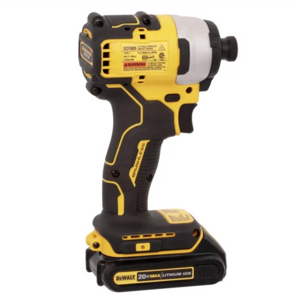 ATOMIC 20V MAX Cordless Brushless Compact 1/4 in. Impact Driver - photo 2