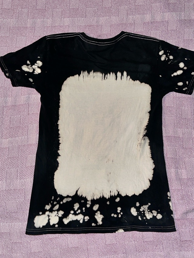 Kiss Destroyer Bleach Washed T-Shirt - Size Small - photo 3