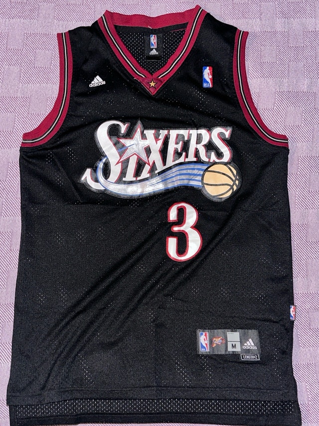 #3 adidas Allen iverson jersey size medium - photo 2