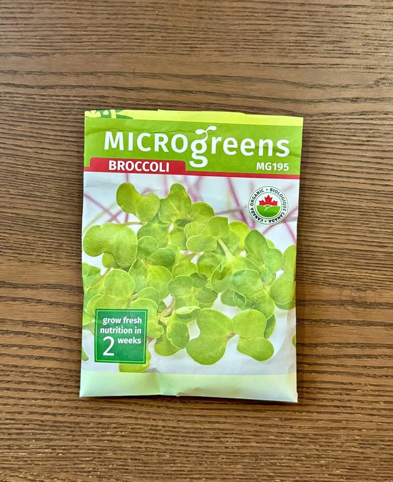 West Coast Seeds Microgreens Broccoli (MG195) – Organic, 45g