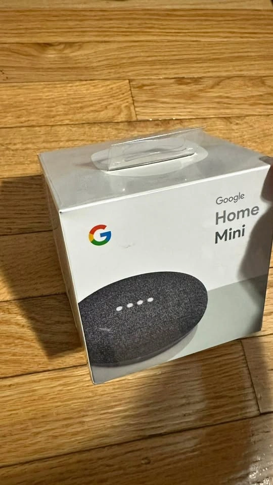 Brand New Google Home Mini (Sealed) – Smart Speaker