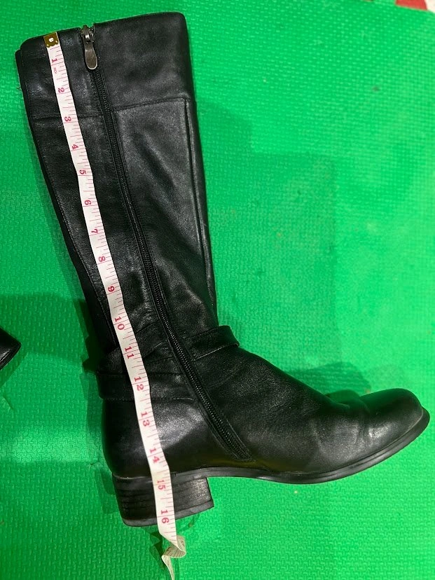 New Women's Leather Knee-Length Boots - Size 7 - photo 3
