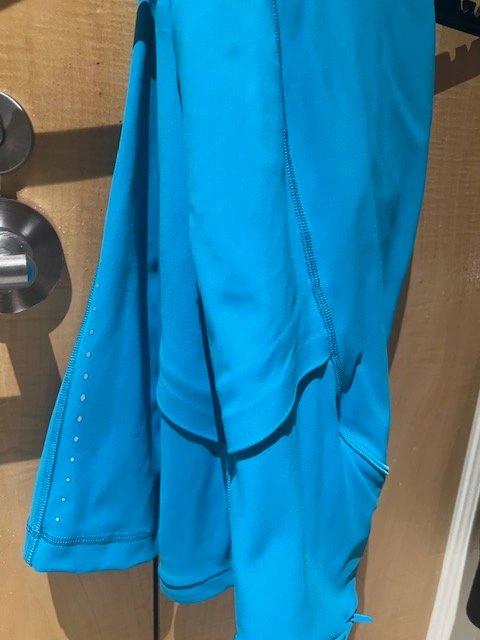 Lululemon Swift Speed High-Rise Crop 21, Size 4, Turquoise Tide - photo 2