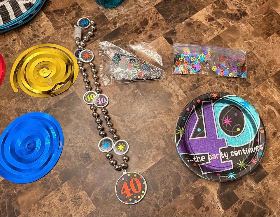 40th Birthday Party Decoration Bundle - photo 2