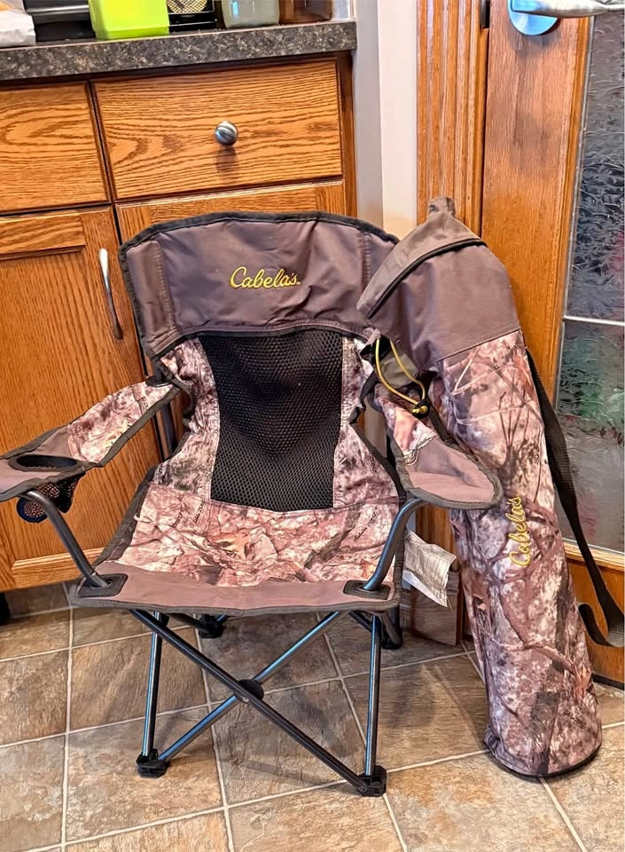 Kids Cabela's Folding Camping Chair with Carrying Bag