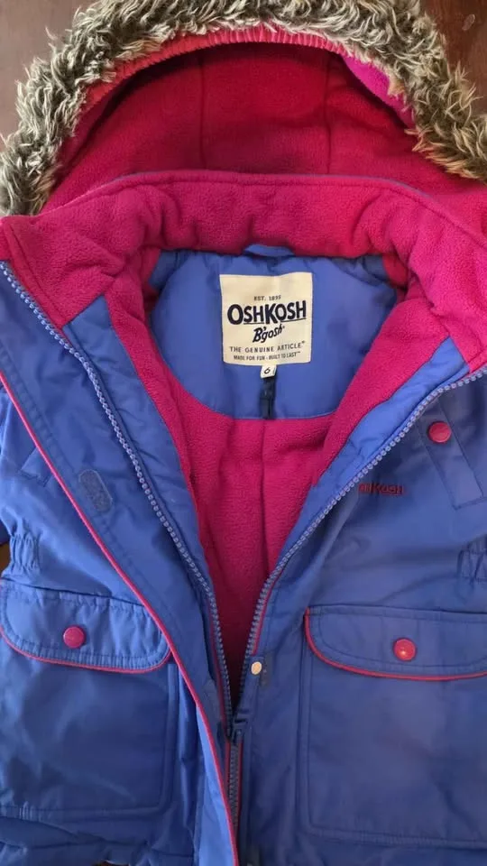 Euc size 6 girls winter jacket image indicator(2)