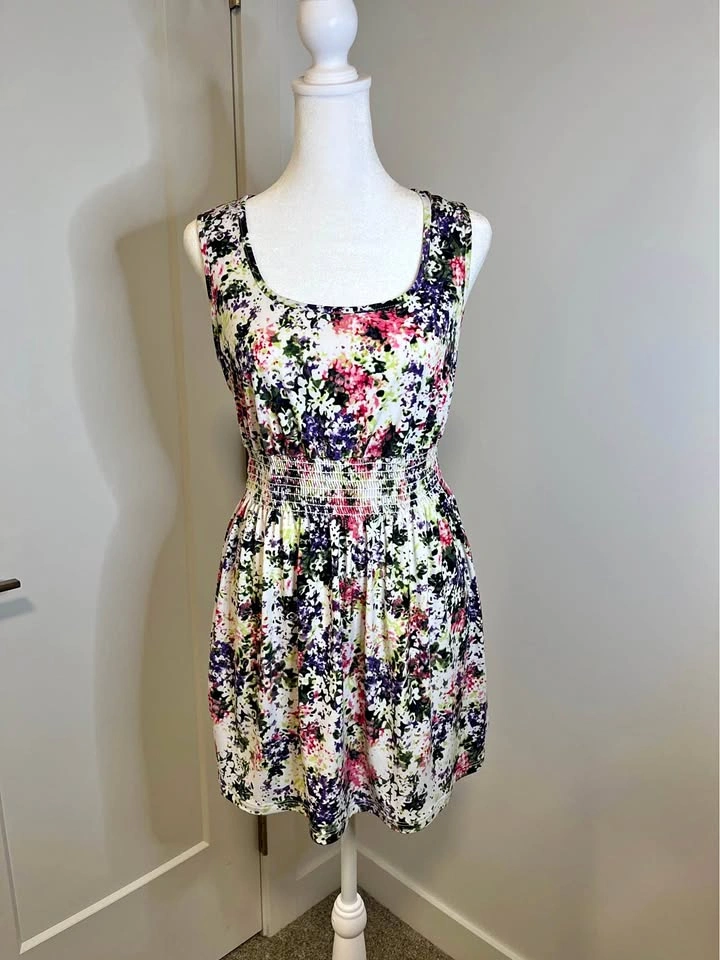Long Floral Tank