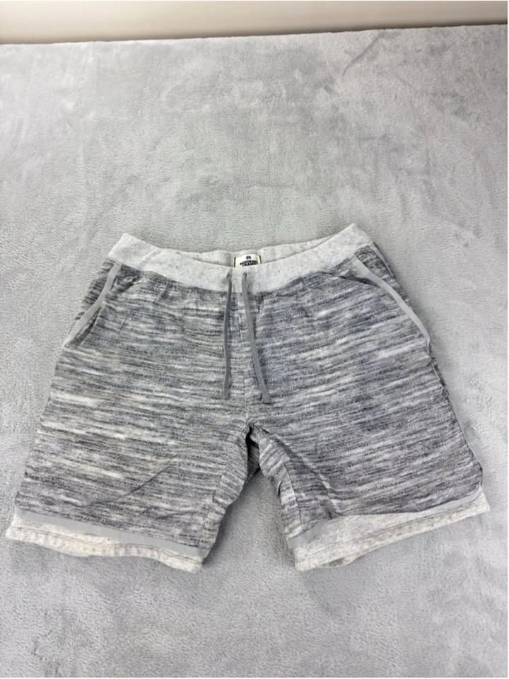 Reigning Champ Men's XL Grey Polyester Shorts Made Canada
