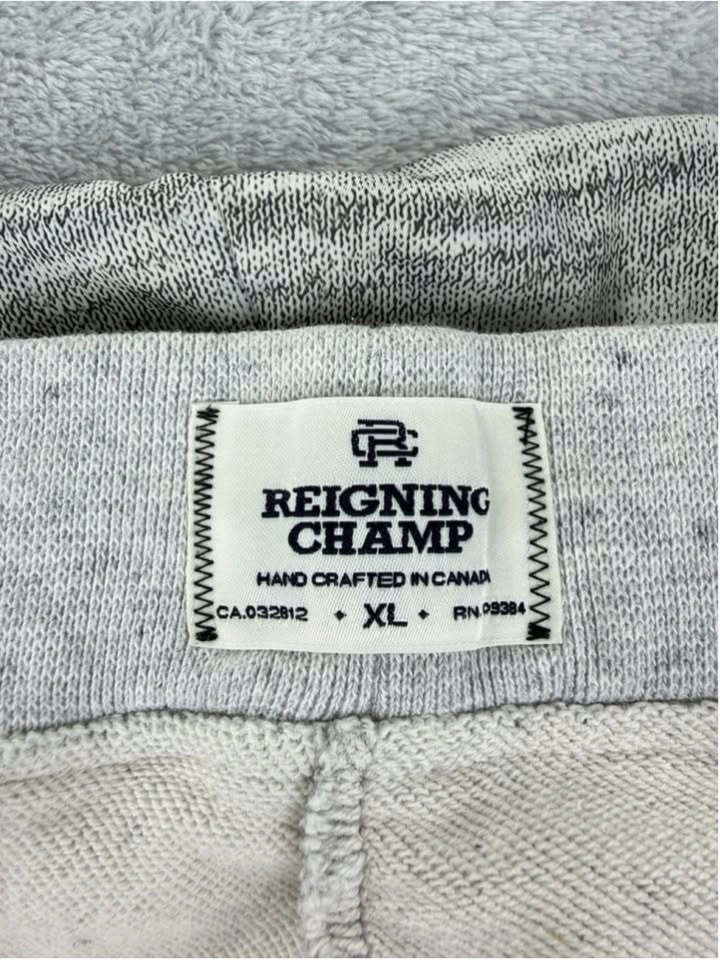 Reigning Champ Men's XL Grey Polyester Shorts Made Canada - photo 2