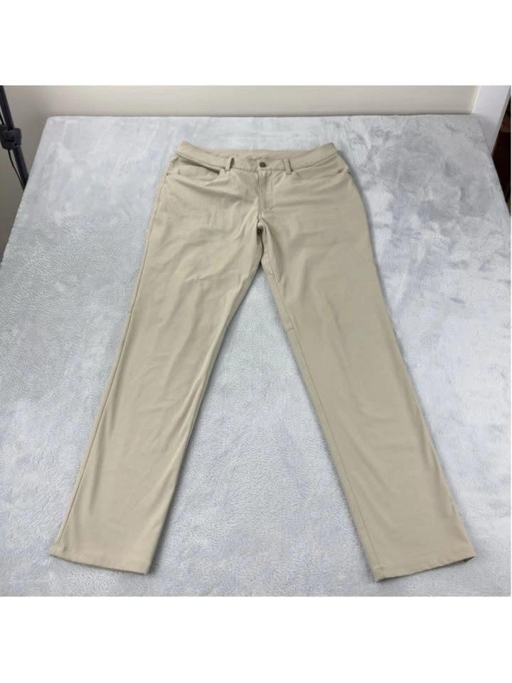 Lululemon Men's ABC Classic Fit 5 Pocket Pants - Tan - photo 5