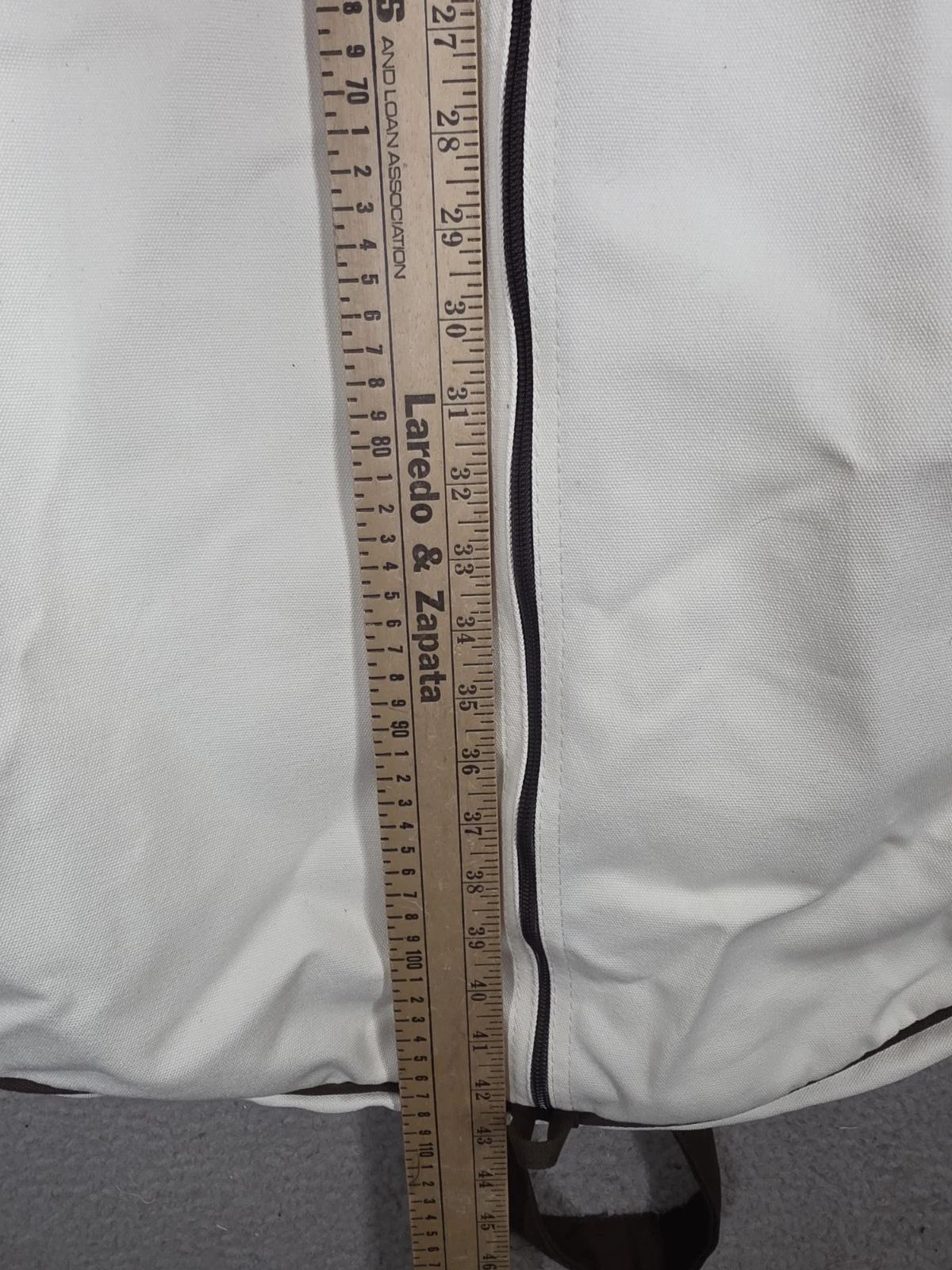Authentic Hermes Garment Bag 42”x 24” Folding - photo 4