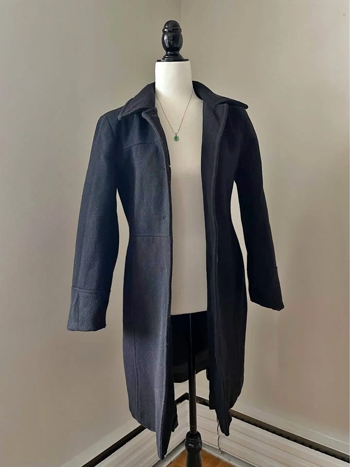 Wool Blend Peacoat / Overcoat