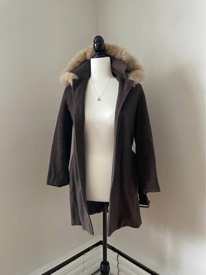 APC Japan Wool Fur Coat Petite XS - photo 2
