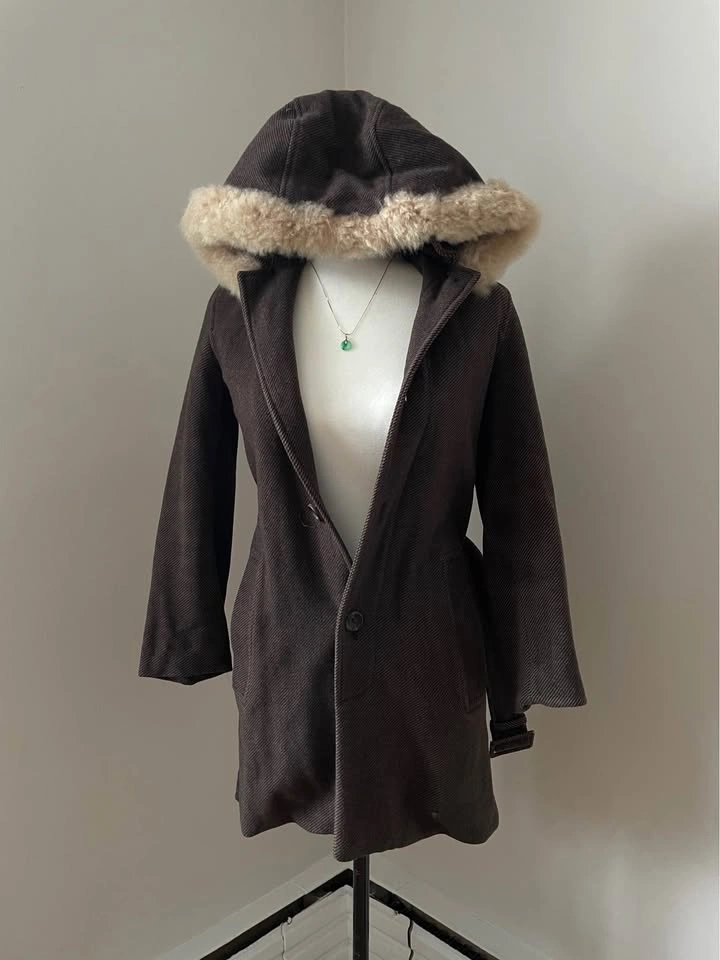 APC Japan Wool Fur Coat Petite XS - photo 4