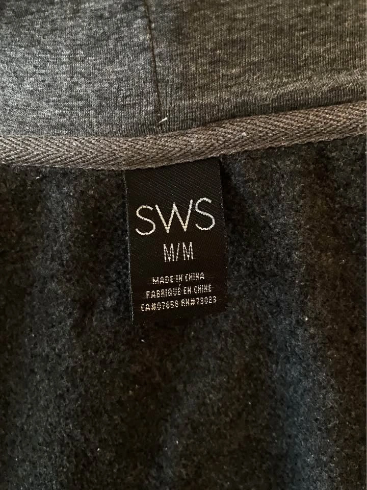 Grey String Hoodie - photo 3