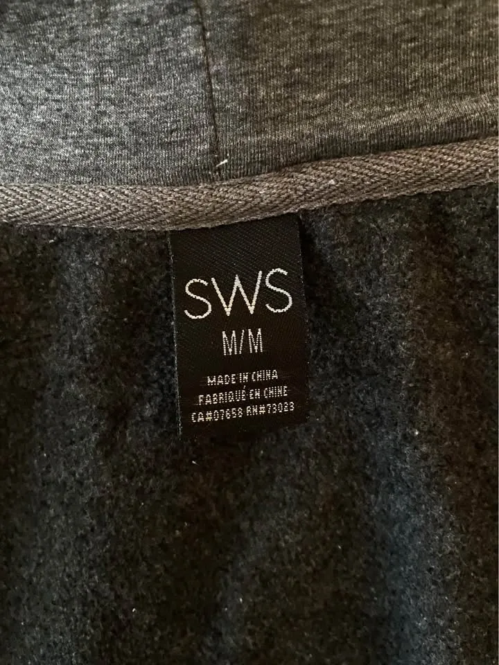 Grey String Hoodie - photo 3