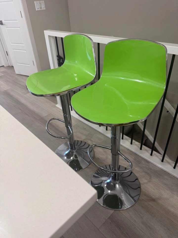 Green Bar Stools (Set of 2) - photo 3