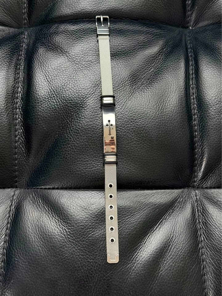 Stainless Steel Cross Bracelet