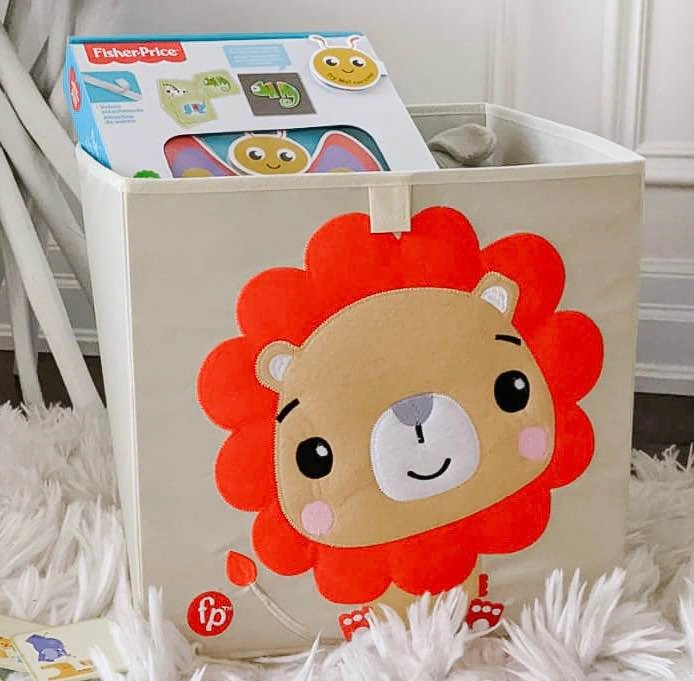 Fisher-Price Lion Foldable Storage Bin (Brand New, Sealed) - photo 2