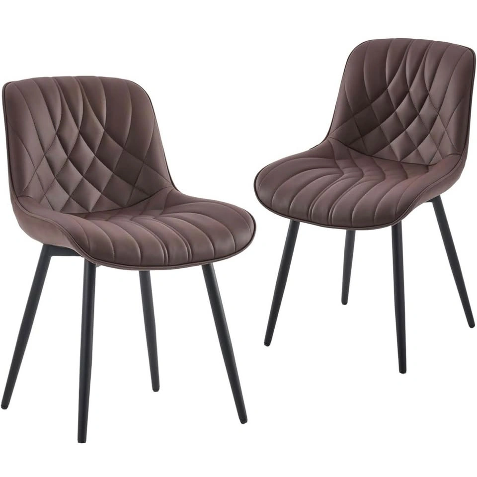 YOUNUOKE Dark Brown Dining Chairs (Set of 4) - photo 5