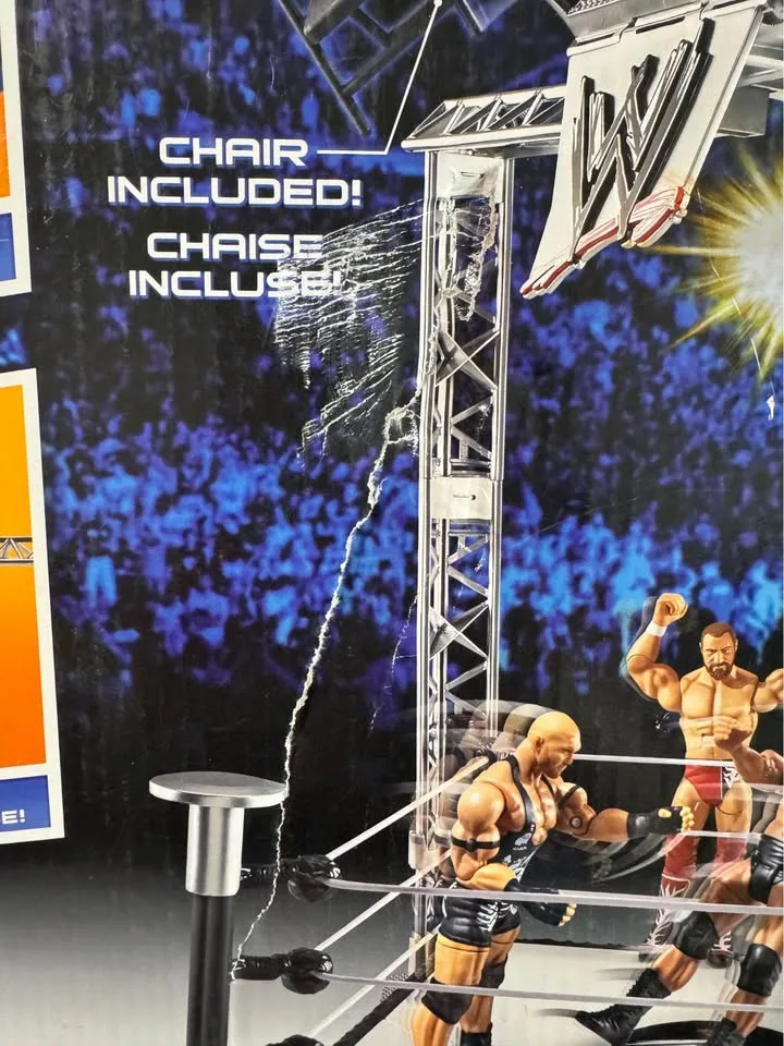 Sealed WWE Raw Super Strikers Wrestling Arena Playset image indicator(8)