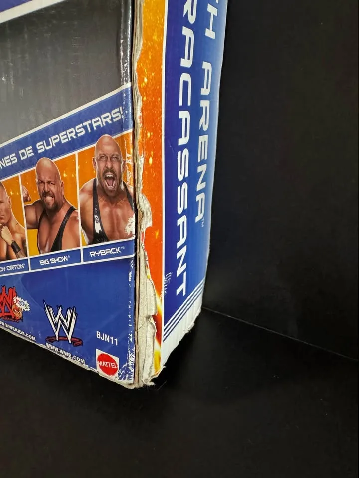Sealed WWE Raw Super Strikers Wrestling Arena Playset image indicator(9)