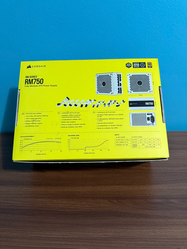 RM750 White 80+ Gold - photo 2