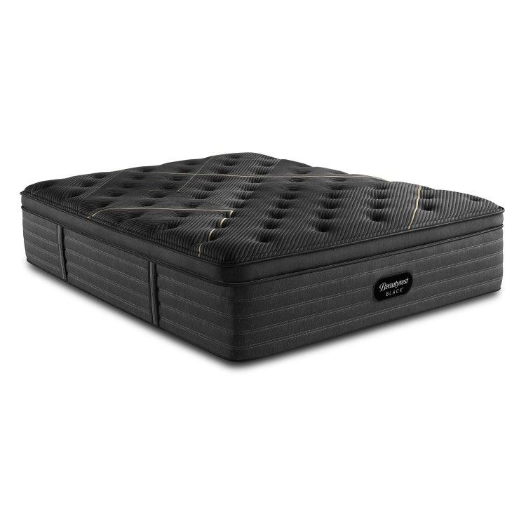 Beautyrest King Size Pillow Top Mattress - Black K-Class