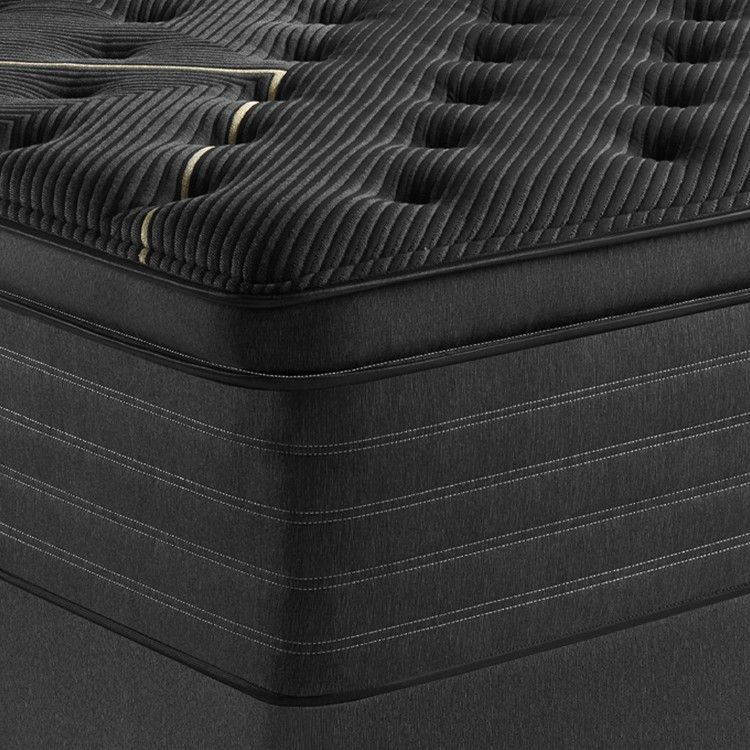 Beautyrest King Size Pillow Top Mattress - Black K-Class - photo 3