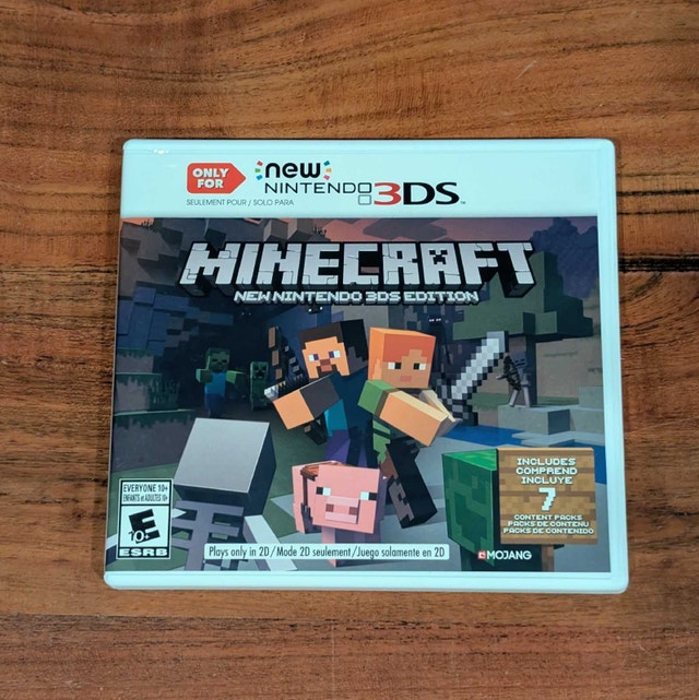 3DS - Minecraft New Nintendo 3DS Edition CIB