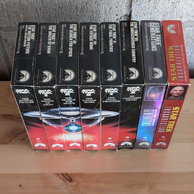 Star Trek VHS Films - photo 2