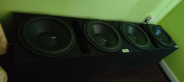 DS18 ZR15 Dual 15" Subwoofers in Bbox Enclosures (2x) - photo 3