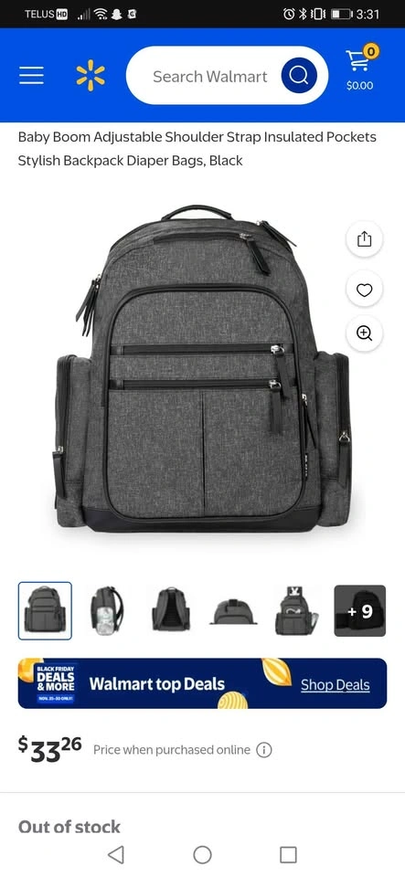 Backpack Diaper Bag - photo 3