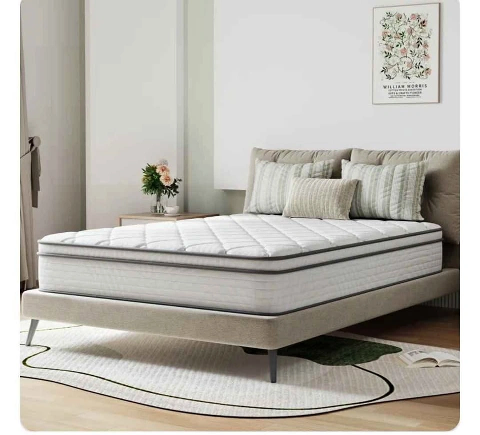 White Quilted Mattress