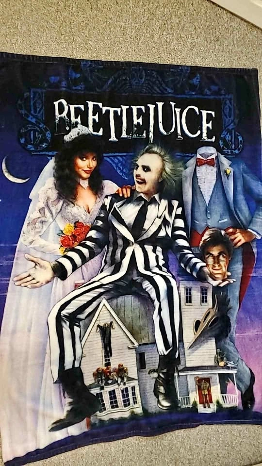 Beetlejuice Blanket