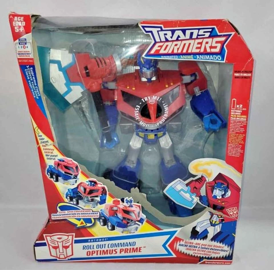 Transformers Animated 2007 Optimus Prime Supreme Class