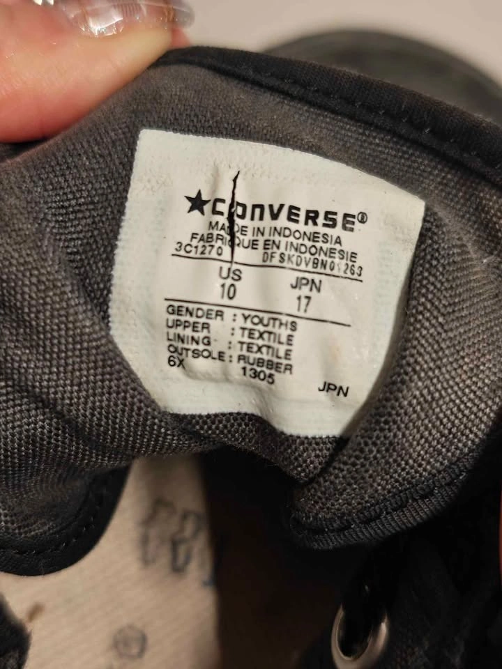 Converse Black Chuck Taylor - Size 10 Toddler - photo 2